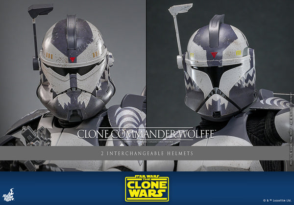 Store Commander Wolffe Phase 1 Clone Trooper Helmet / Star Wars helmet / Clone Wars helmet / Clone Trooper helmet