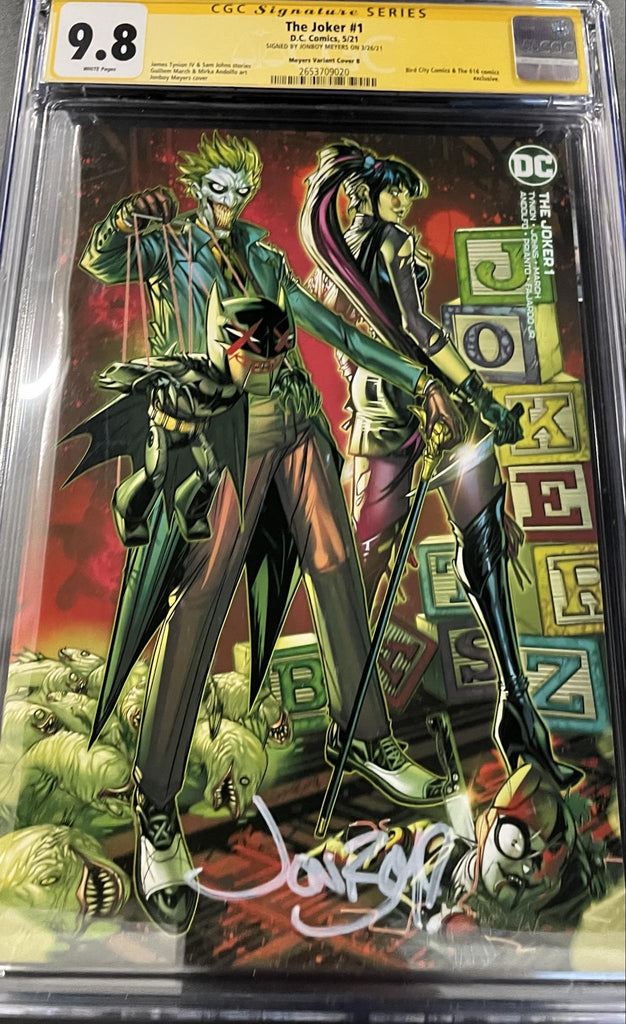 **Signed!** Venom 28 Jon Boy Meyers Signed popular variant CGC 9.8