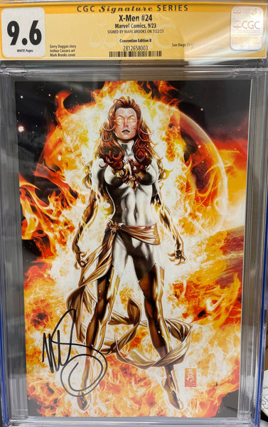 X-MEN 24 WhatNot SDCC exclusive Venomized selling Phoenix VIRGIN MARK BROOKS Cornerbox