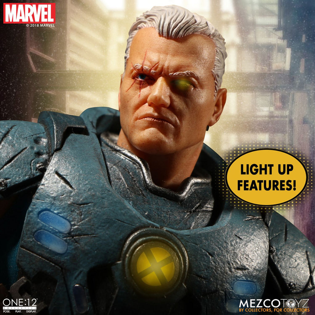 Mezco Toyz One:12 Collective Marvel: Cable Action Figure - collectorzown