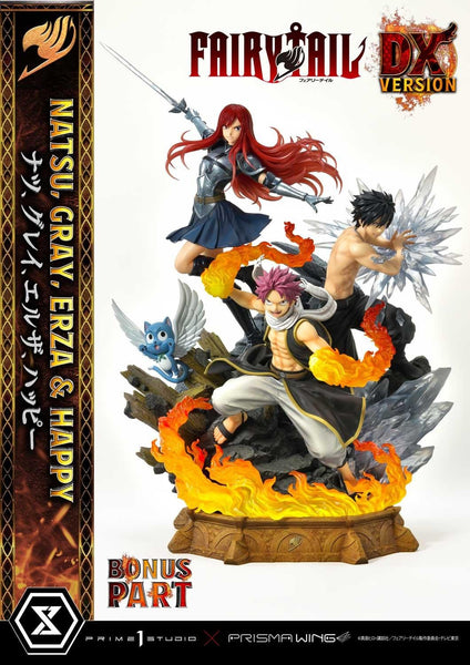 Concept Masterline TV animation FAIRY TAIL NATSU, GRAY, ERZA AND HAPPY DX  Bonus Version