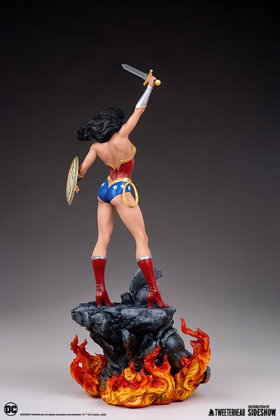 New Photos of the Wonder Woman Statue from Sideshow's Animated Series  Collection