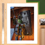 Sideshow Collectibles Star Wars Boba Fett: The Bounty Art Print