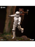 PRE-ORDER: Iron Studios Star Wars Return of the Jedi: AT-ST and Chewbacca 1/20 Demi Art Scale Statue