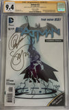 CGC 9.4 Signature Series Batman #12 Combo Pack Edition Signed by Greg Capullo & Scott Snyder