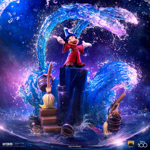 Iron Studios Fantasia Mickey Deluxe Art Scale 1/10 Statue