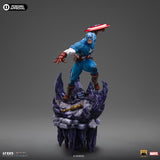 Iron Studios Marvel Comics Captain America Deluxe Art Scale 1/10 Statue