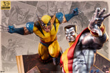 Sideshow Collectibles Marvel Comics Fastball Special: Colossus and Wolverine Statue