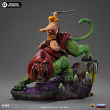 Iron Studios Masters of the Universe He-Man and Battle Cat 1/10 Art Scale Statue