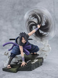 Tamashii Nations FiguartsZERO Naruto Shippuden Sasuke Uchiha The Light and Dark of the Mangekyo Sharingan Extra Battle Statue