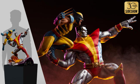 Sideshow Collectibles Marvel Comics Fastball Special: Colossus and Wolverine Premium Format Figure