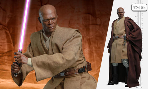 Hot Toys Attack of the Clones Mace Windu Sixth Scale Figure