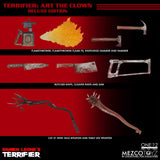 PRE-ORDER: Mezcotoyz Terrifier Art the Clown Deluxe Edition One:12 Collective Action Figure