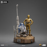 Iron Studios Star Wars C-3PO and R2-D2 1/10 Deluxe Art Scale Statue