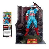 McFarlane Toys Marvel Comics Captain America (The Amazing Spider-Man #323) 1/6 Scale Figure