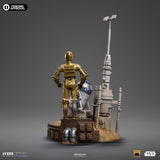 Iron Studios Star Wars C-3PO and R2-D2 1/10 Deluxe Art Scale Statue