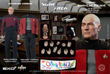 Exo-6 Star Trek: The Next Generation Captain Jean-Luc Picard (Standard Version) 1:6 Scale Figure