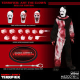 PRE-ORDER: Mezcotoyz Terrifier Art the Clown Deluxe Edition One:12 Collective Action Figure