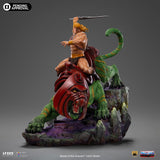 Iron Studios Masters of the Universe He-Man and Battle Cat 1/10 Art Scale Statue