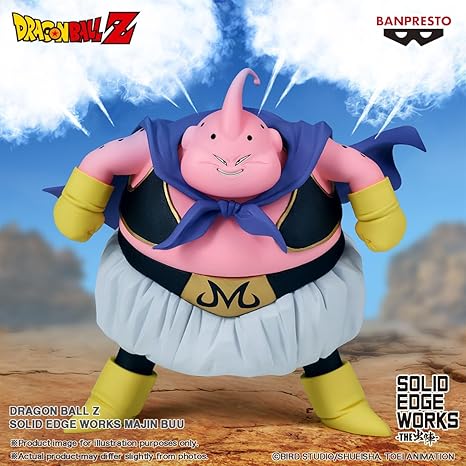 Banpresto Dragon Ball Z Solid Edge Works Majin Buu Statue - collectorzown