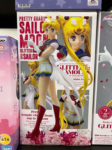 Banpresto Sailor Moon Eternal The Movie Glitter & Glamours Super Sailor Moon Ver. A Statue - collectorzown