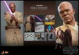 Hot Toys Attack of the Clones Mace Windu Sixth Scale Figure