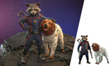 Hot Toys Guardians of the Galaxy Vol. 3 Rocket and Cosmo Sixth Scale Figure Set