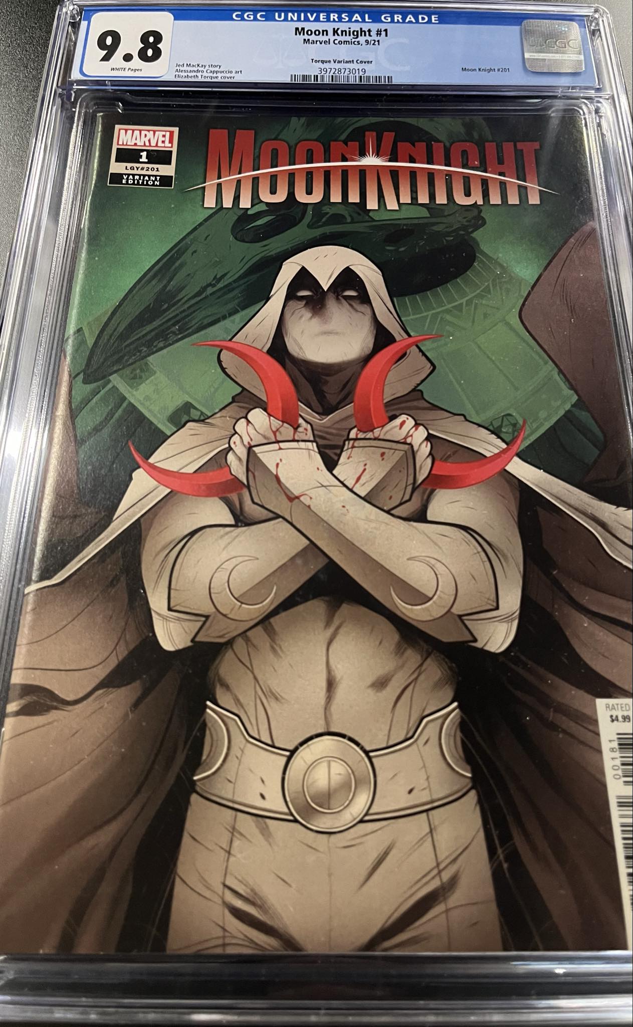 CGC 9 .8 Moon Knight # good 1 2021