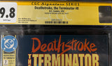 CGC 9.8 Signature Series Deathstroke, the Terminator #8 Signed by Mike Zeck - collectorzown