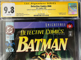 CGC 9.8 Signature Series Detective Comics #666 Signed by Graham Nolan & Chuck Dixon - collectorzown