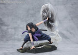 Tamashii Nations FiguartsZERO Naruto Shippuden Sasuke Uchiha The Light and Dark of the Mangekyo Sharingan Extra Battle Statue