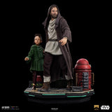 Iron Studios Star Wars: Obi-Wan and Young Leia Deluxe Art Scale 1/10 Statue