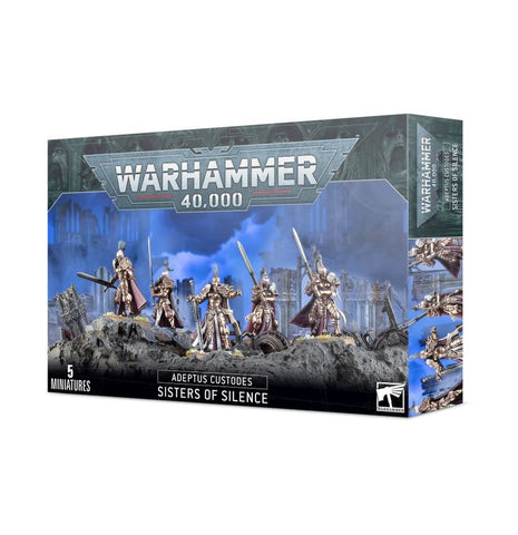 Games Workshop Warhammer 40,000: Adeptus Custodes Sisters of Silence - collectorzown