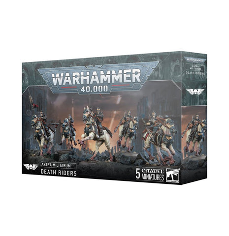 Games Workshop Warhammer 40,000: Astra Militarum Death Riders - collectorzown