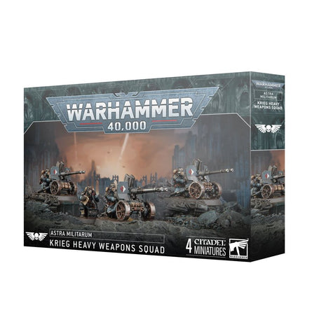 Games Workshop Warhammer 40,000: Astra Militarum Krieg Heavy Weapons Squad - collectorzown