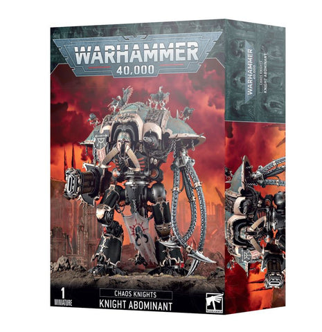 Games Workshop Warhammer 40,000: Chaos Knights Knight Abominant - collectorzown