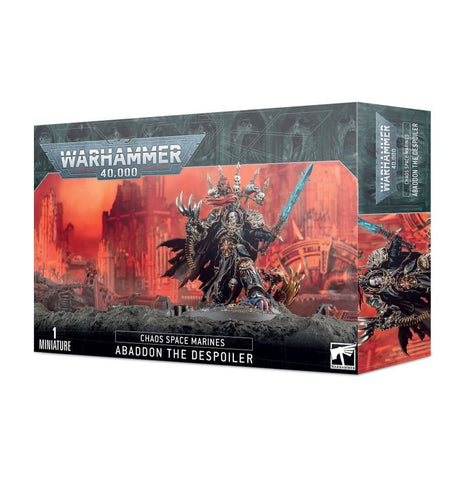 Games Workshop Warhammer 40,000: Chaos Space Marines Abaddon the Despoiler - collectorzown