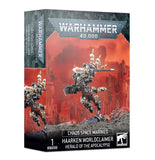 Games Workshop Warhammer 40,000: Chaos Space Marines Haarken Worldclaimer, Herald of the Apocalypse - collectorzown