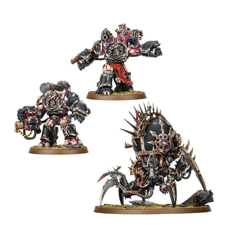 Games Workshop Warhammer 40,000: Chaos Space Marines Warpforged Venomcrawler and Obliterator - collectorzown