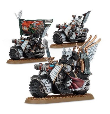 Games Workshop Warhammer 40,000: Dark Angels Ravenwing Command Squad - collectorzown