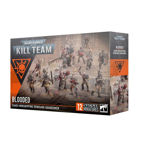 Games Workshop Warhammer 40,000: Kill Team Blodded Chaos - Worshipping Renegade Guardsmen - collectorzown