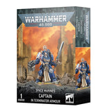 Games Workshop Warhammer 40,000: Space Marines Captain in Terminator Armour - collectorzown