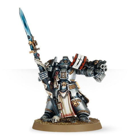 Games Workshop Warhammer 40,000: Space Marines Grey Knights Brother Captain - collectorzown