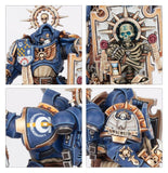 Games Workshop Warhammer 40,000: Space Marines Ultramaines Captain with Relic Shield - collectorzown