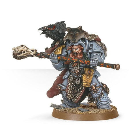 Games Workshop Warhammer 40,000: Space Wolves Njal Stormcaller in Teminator Armour - collectorzown