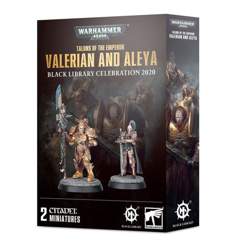 Games Workshop Warhammer 40,000: Talons of the Emperor Valerian and Aleya Black Library Celebration 2020 - collectorzown