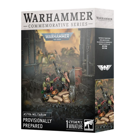 Games Workshop Warhammer 40,000: Warhammer Commemorative Series Astra Militarum Provisionally Prepared - collectorzown