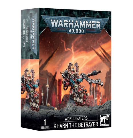 Games Workshop Warhammer 40,000: World Eaters Kharn the Betrayer - collectorzown