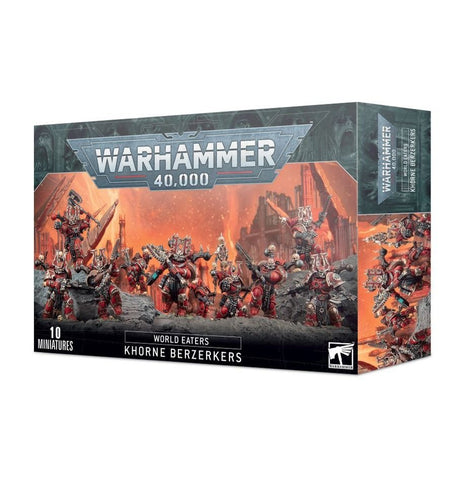 Games Workshop Warhammer 40,000: World Eaters Khorne Berzerkers - collectorzown