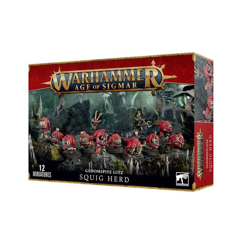 Games Workshop Warhammer Age of Sigmar Gloomspite Gitz Squig Herd - collectorzown